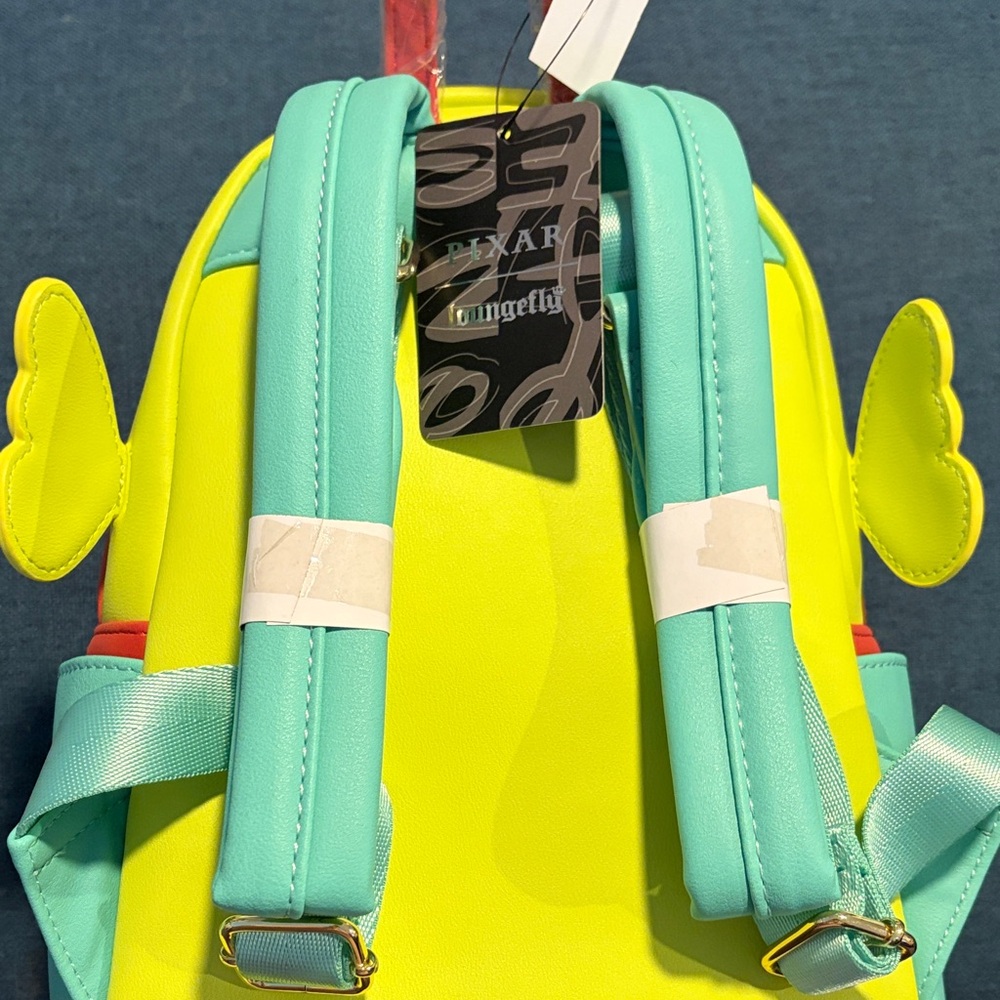 Loungefly Pixar Yellow and Orange Mini Bag - Picture 3 of 5
